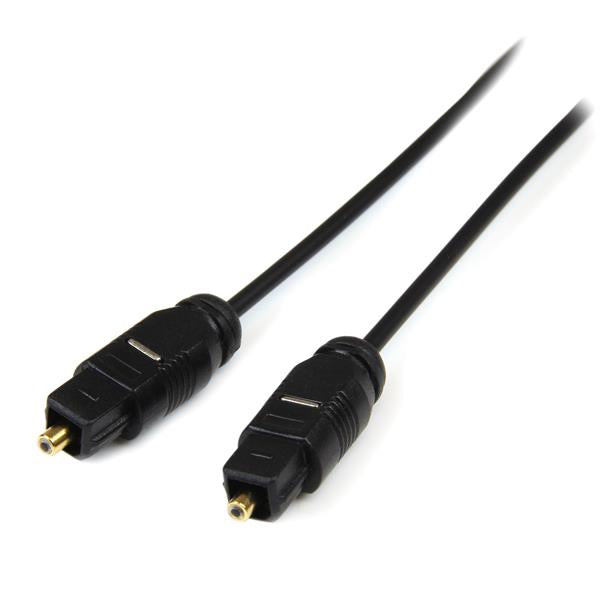 StarTech.com 10 ft Thin Toslink Digital Audio Cable cable de audio 3.05 m