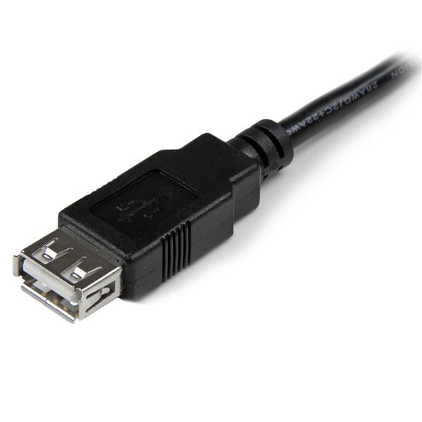 StarTech.com USBEXTAA6IN cable USB 0.152 m USB A 0.48 Gbit/s Negro