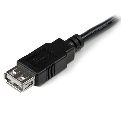 StarTech.com USBEXTAA6IN cable USB 0.152 m USB A 0.48 Gbit/s Negro