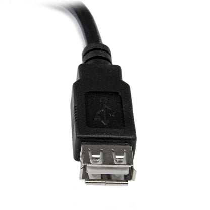 StarTech.com USBEXTAA6IN cable USB 0.152 m USB A 0.48 Gbit/s Negro