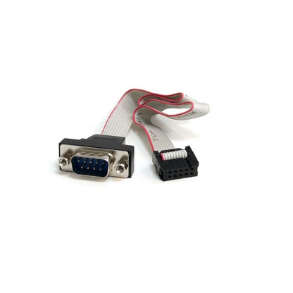 StarTech.com PNL9M16 cable serial Gris 0.4064 m DB-9 IDC
