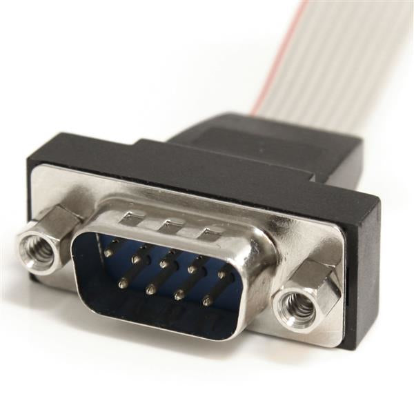 StarTech.com PNL9M16 cable serial Gris 0.4064 m DB-9 IDC