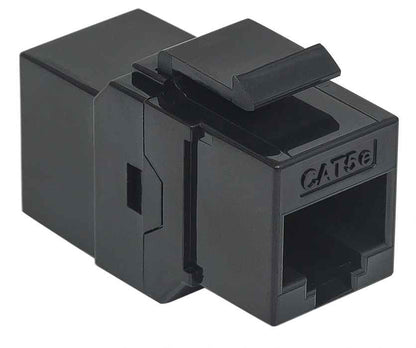 Cople Intellinet Keystone RJ45 Cat5e UTP 8P8C H-H Color Negro