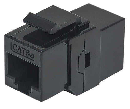 Cople Intellinet Keystone RJ45 Cat5e UTP 8P8C H-H Color Negro