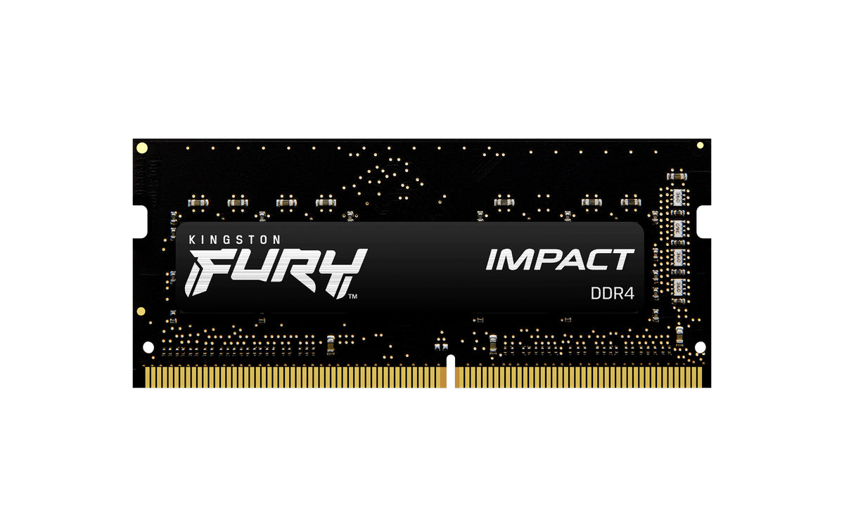 Kingston Technology FURY Impact módulo de memoria 8 GB 1 x 8 GB DDR4 3200 MT/s 260-pin SO-DIMM