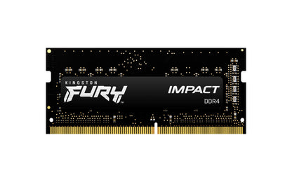 Kingston Technology FURY Impact módulo de memoria 8 GB 1 x 8 GB DDR4 3200 MT/s 260-pin SO-DIMM