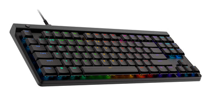 Teclado Logitech G515 TKL Wired Gaming  USB Color Negro