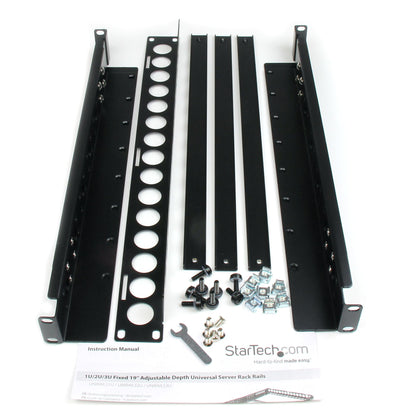 StarTech.com UNIRAILS1U accesorio para rack Riel de estante