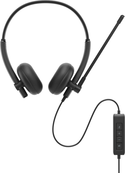 DELL WH125 Auriculares Alámbrico Diadema Oficina/Centro de llamadas USB tipo A Negro