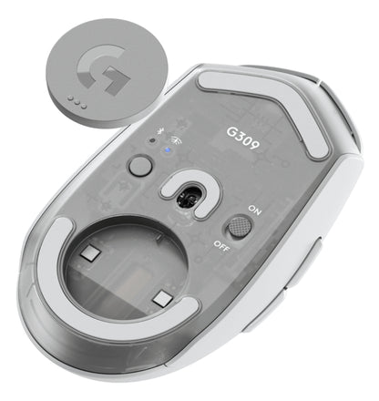 Logitech G G309 LIGHTSPEED ratón Juego Diestro RF inalámbrico + bluetooth Opto-mecánica 25600 DPI