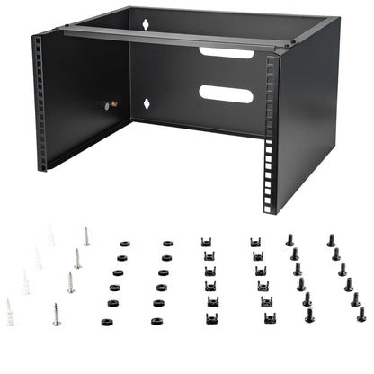 StarTech.com WALLMOUNT6 armario rack Bastidor de pared Negro