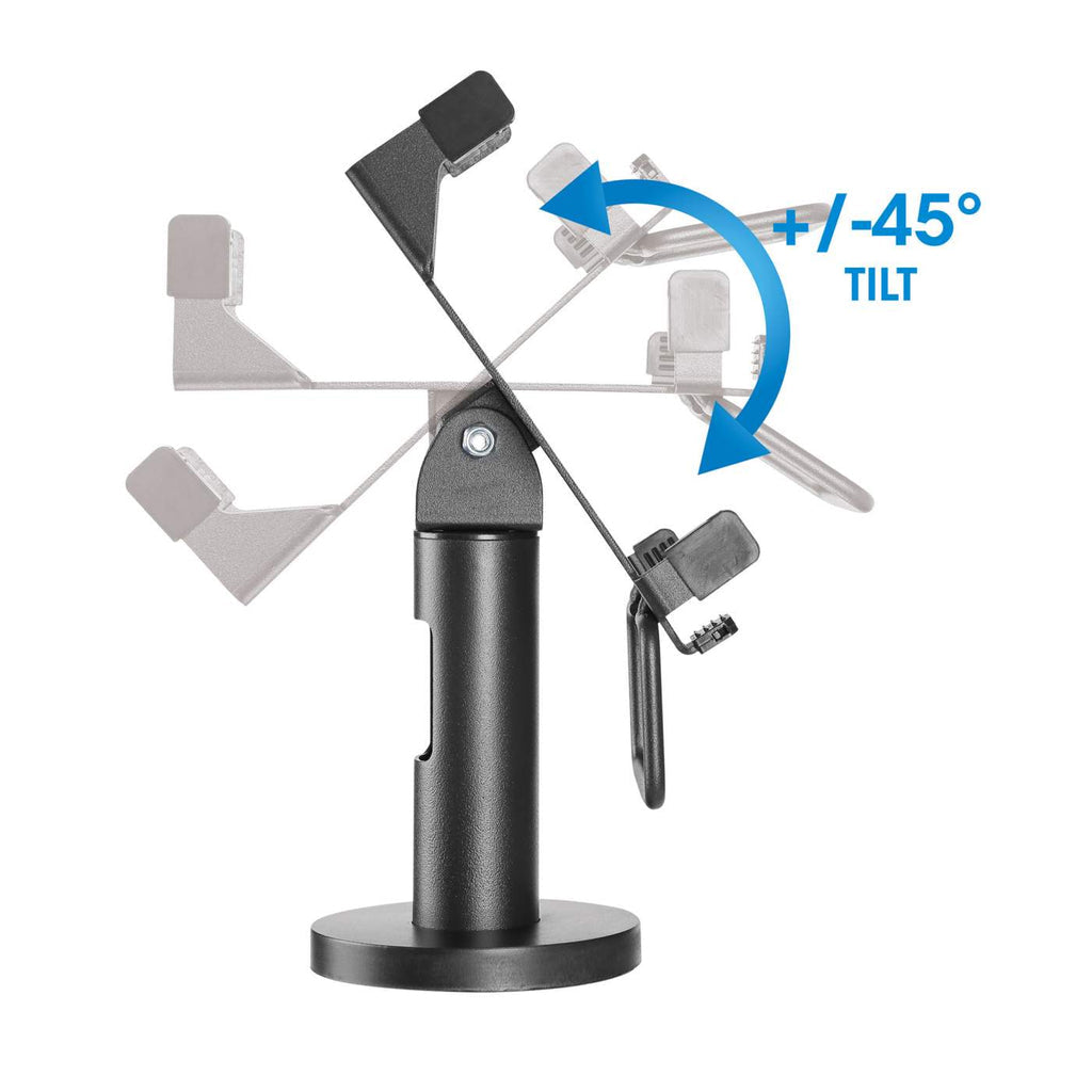 Manhattan 462235 soporte Soporte activo para teléfono móvil Negro