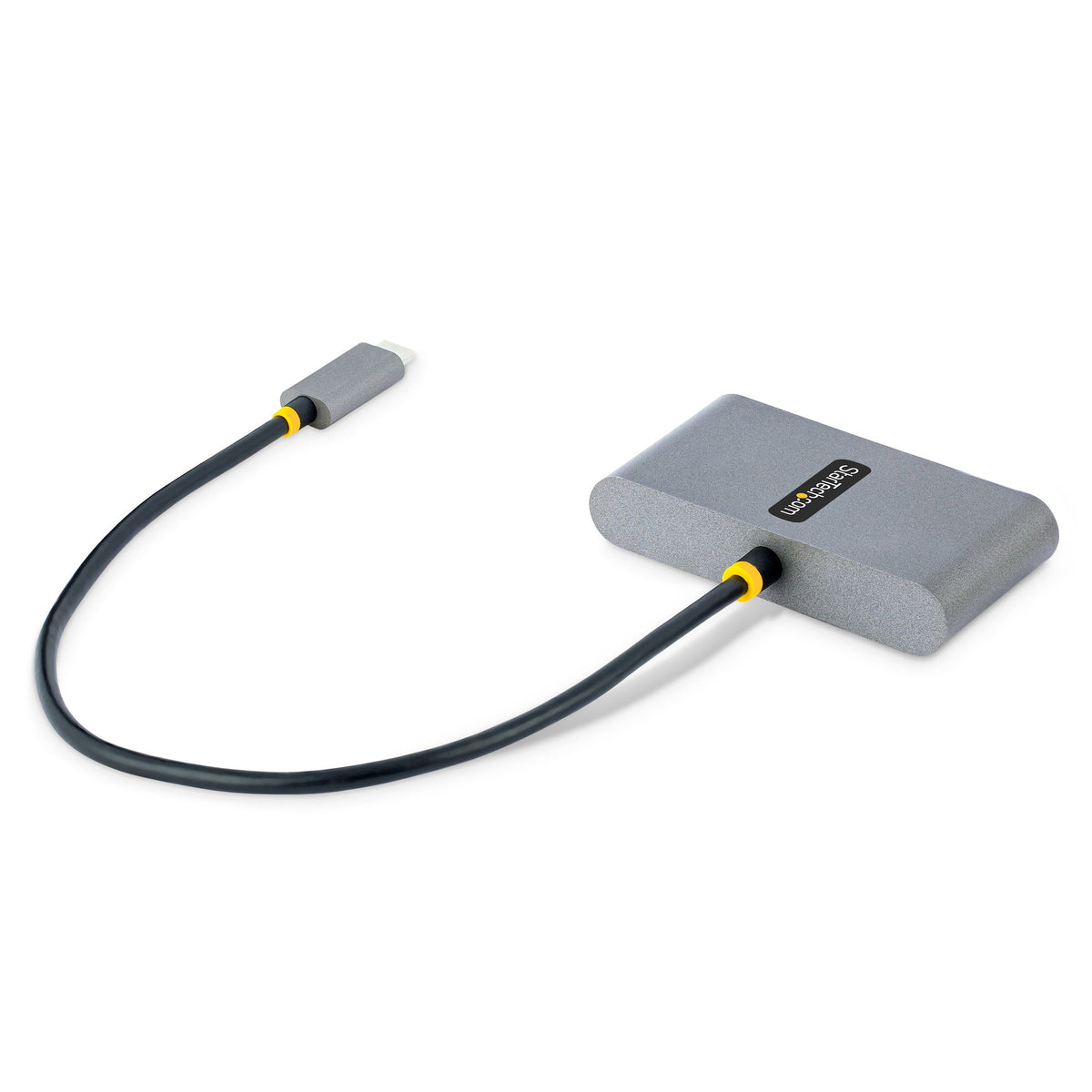 StarTech.com 5G2A2CPDB-USB-C-HUB nodo concentrador USB 3.2 Gen 1 (3.1 Gen 1) Type-C 5000 Mbit/s Gris