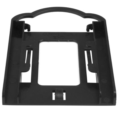 StarTech.com BRACKET125PT panel para bahía de discos 8.89 cm (3.5") Panel de transportación Negro