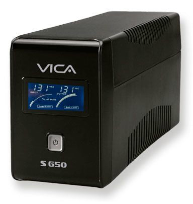 Vica S650 sistema de alimentación ininterrumpida (UPS) 0.65 kVA 360 W 6 salidas AC