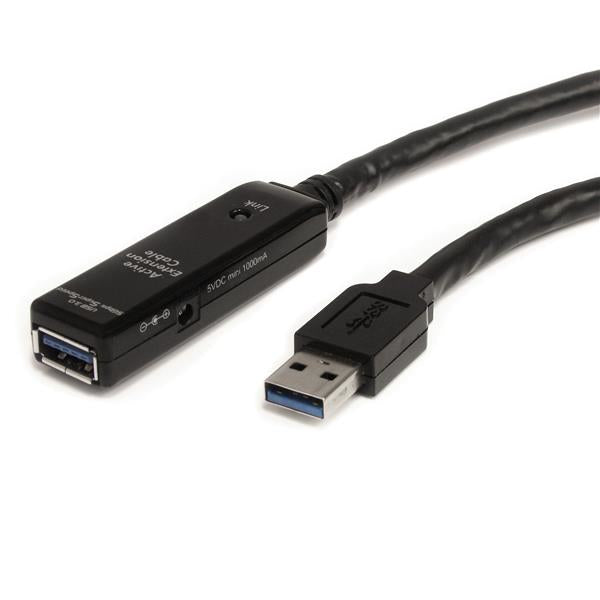 StarTech.com USB3AAEXT10M cable USB USB 3.2 Gen 1 (3.1 Gen 1) 5 Gbit/s