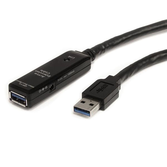 StarTech.com USB3AAEXT10M cable USB USB 3.2 Gen 1 (3.1 Gen 1) 5 Gbit/s