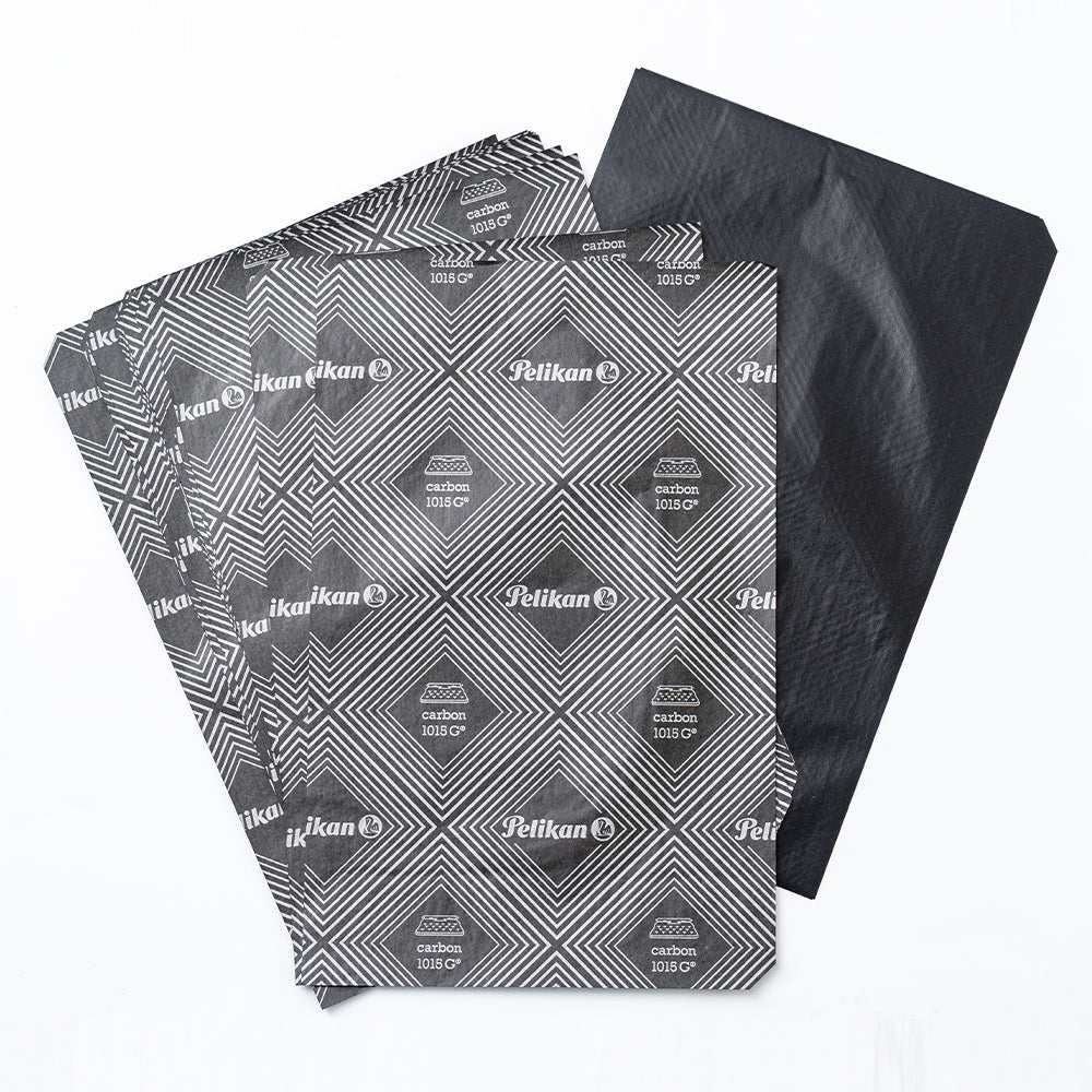 Papel Carbon Pelikan Oficio 1015 G Negro C/100 Hojas