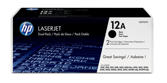 Toner HP Negro Dual Pack