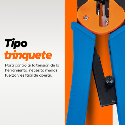 Pinza Intellinet P/Crimpear Plug Modular RJ11/RJ12/RJ45