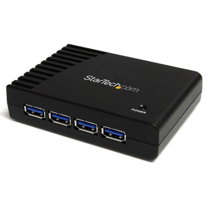 StarTech.com ST4300USB3 nodo concentrador USB 3.2 Gen 1 (3.1 Gen 1) Type-B 5000 Mbit/s Negro