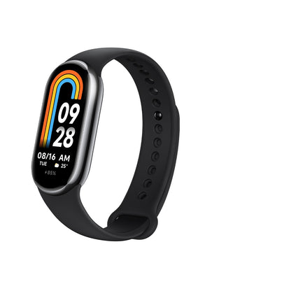 Band 8 Xiaomi Smart Pantalla AMOLED 1.62" Bluetooth Resolución 192x490 Resistente al Agua Color Negro