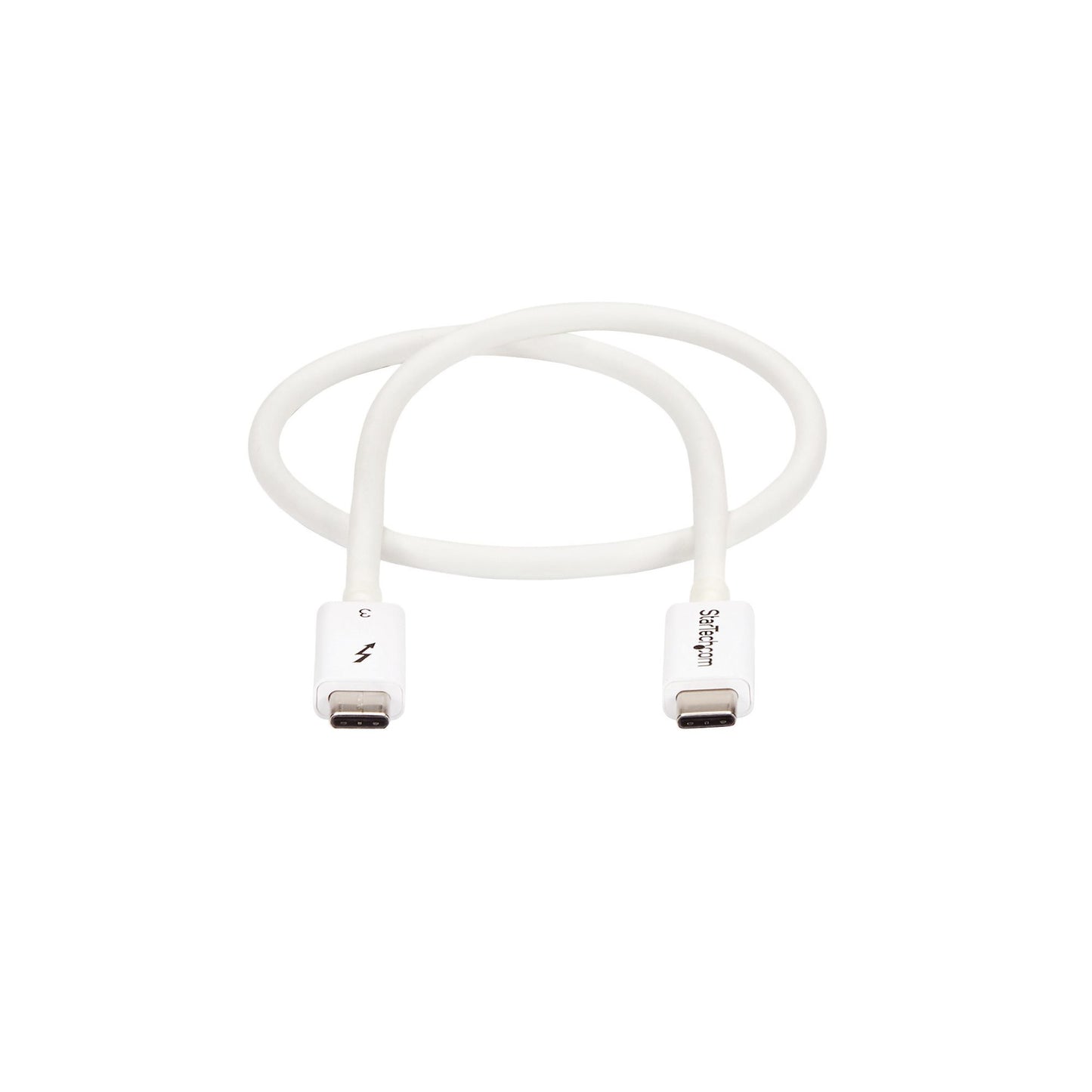 StarTech.com TBLT34MM50CW cable Thunderbolt 0.5 m 40 Gbit/s