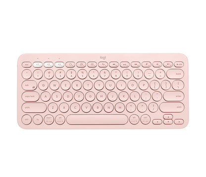Teclado Logitech K380 Multidispositivo Inalámbrico Color Rosa