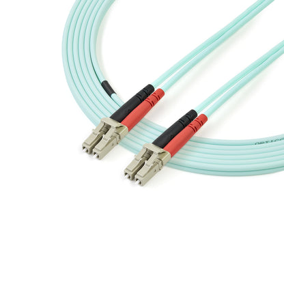 StarTech.com A50FBLCLC2 cable InfiniBand y de fibra óptica Turquesa
