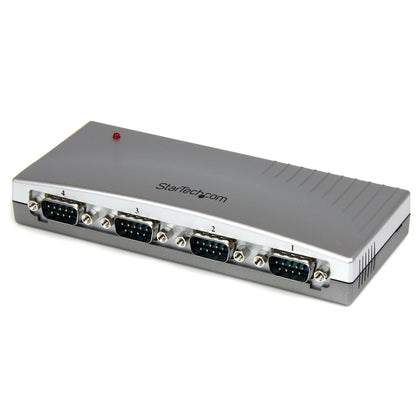 StarTech.com ICUSB2324 nodo concentrador Plata