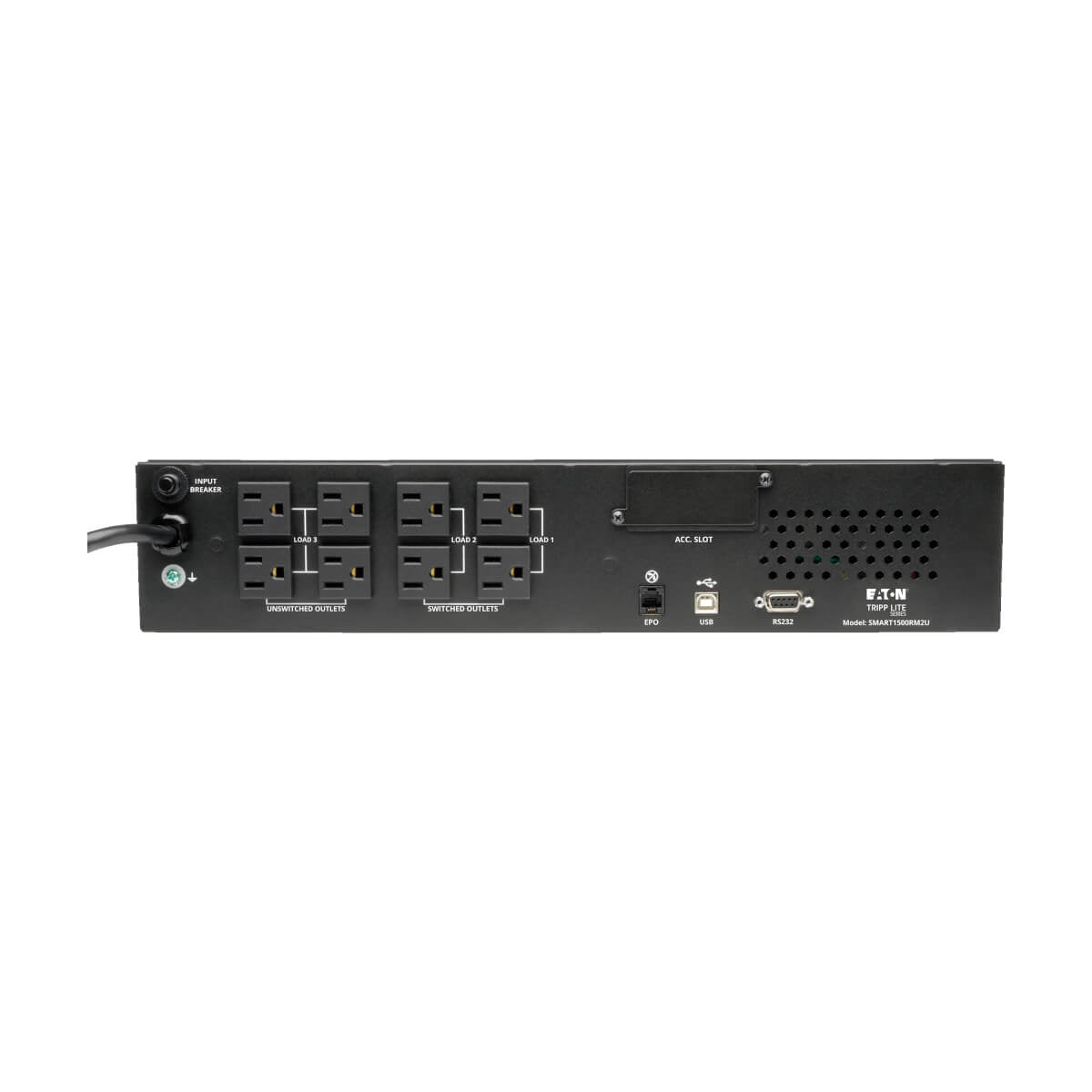 Tripp Lite SMART1500RM2U sistema de alimentación ininterrumpida (UPS) Línea interactiva 1.5 kVA 8 salidas AC