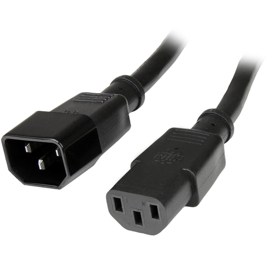 StarTech.com PXT100146 cable de alimentación Negro 1.83 m Acoplador C13 Acoplador C14