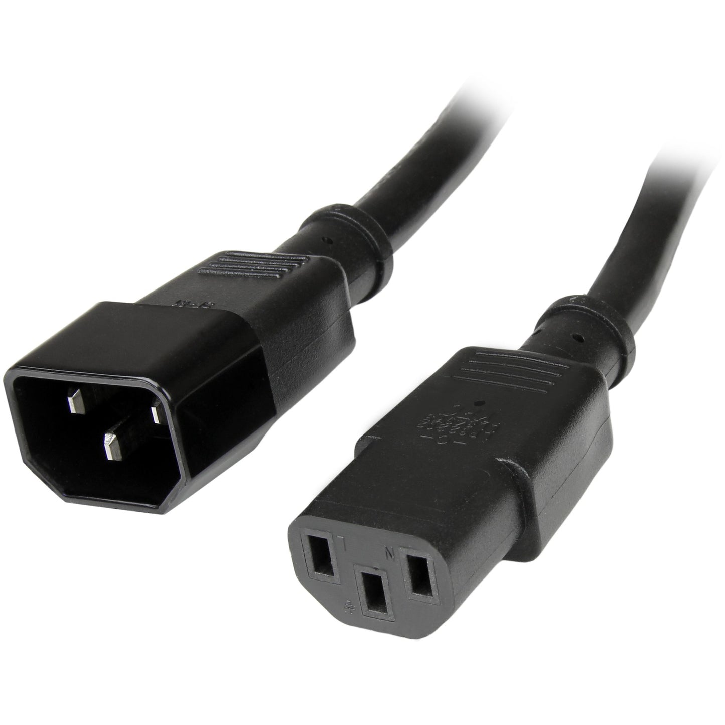 StarTech.com PXT100143 cable de alimentación Negro 0.9 m Acoplador C13 Acoplador C14