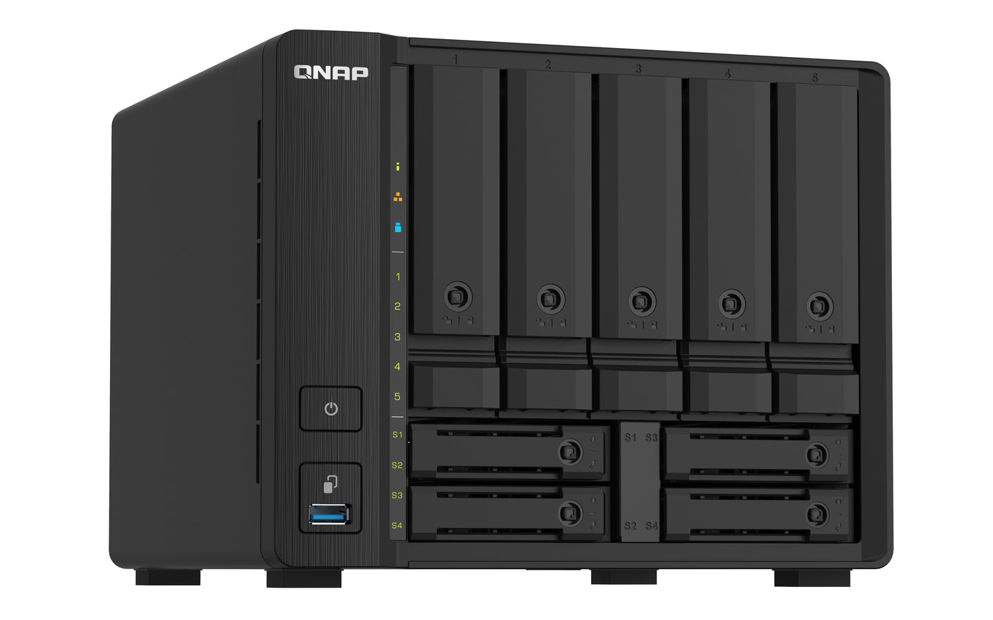 QNAP TS-932PX NAS Tower Annapurna Labs Alpine AL-324 4 GB DDR4 0 TB QNAP Turbo System Negro