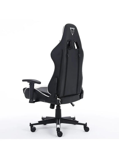 Ocelot Gaming Silla Gamer Osb-04 Hasta 150kg Negro/blanco Negro Cuero Sintético