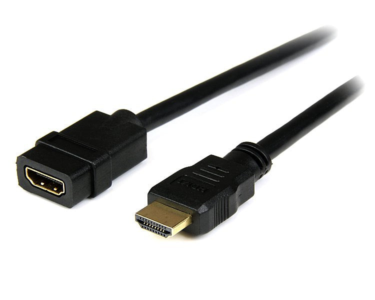 StarTech.com HDEXT2M cable HDMI HDMI Tipo A (Estándar) Negro