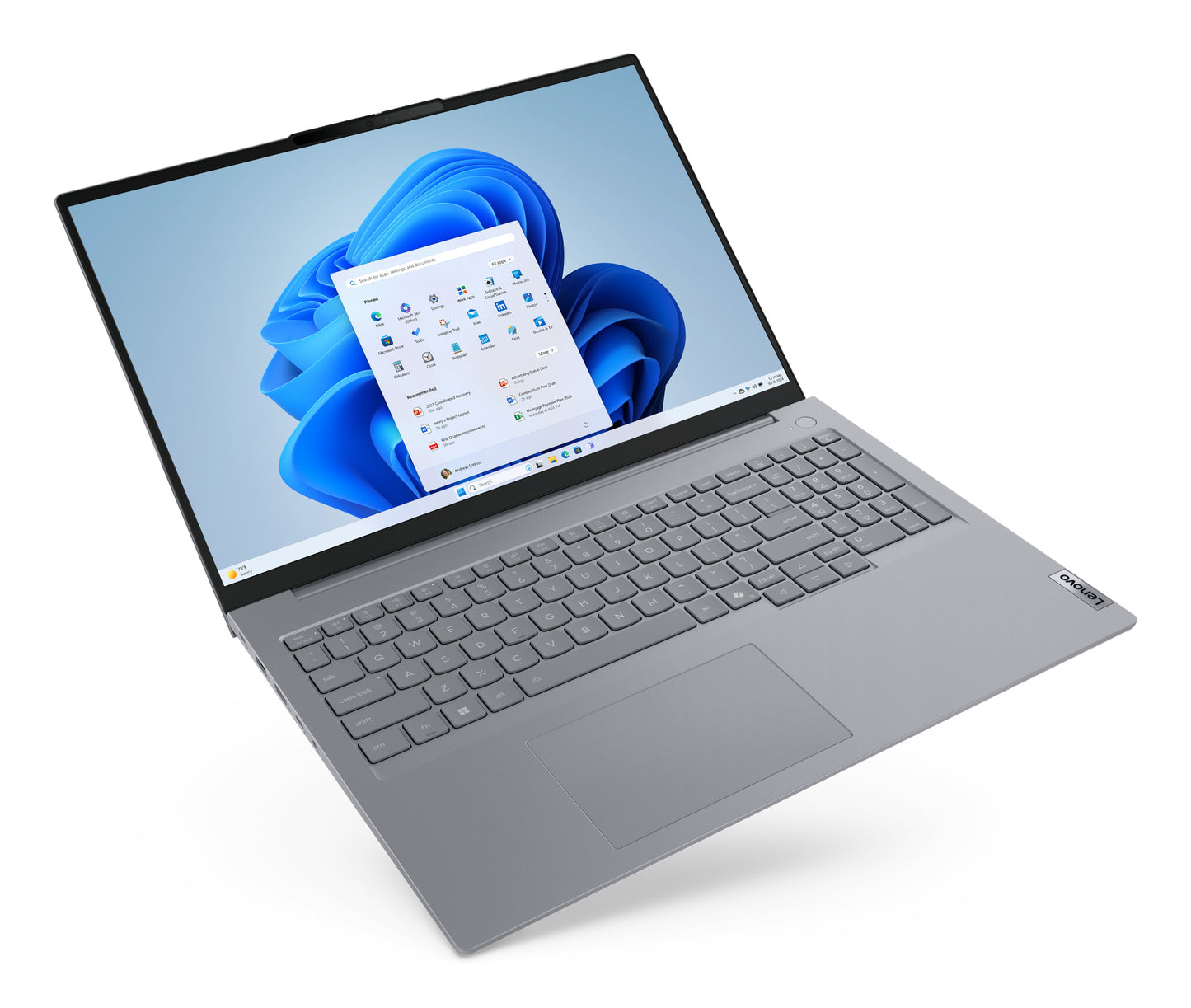 Lenovo ThinkBook 16 G8 IAL Intel Core Ultra 5 225U Computadora portátil 40.6 cm (16") WUXGA 16 GB DDR5-SDRAM 512 GB SSD Wi-Fi 6 (802.11ax) Windows 11 Pro Gris Español