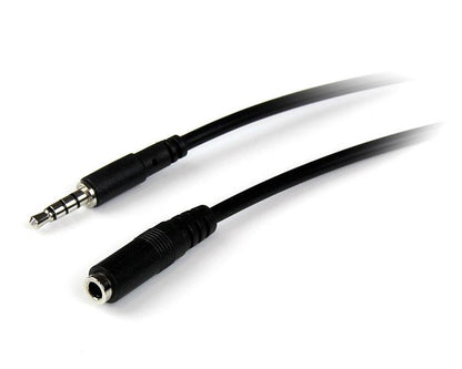 StarTech.com 2m 3.5mm/3.5mm cable de audio 3,5mm Negro