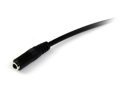 StarTech.com 2m 3.5mm/3.5mm cable de audio 3,5mm Negro