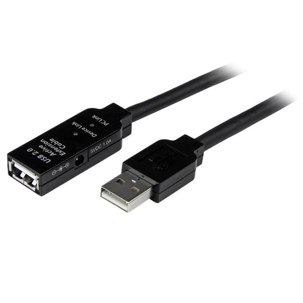 StarTech.com USB2AAEXT5M cable USB USB 2.0 5 m USB A 0.48 Gbit/s Negro