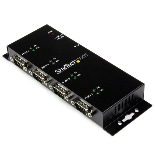 StarTech.com ICUSB2324I nodo concentrador USB 2.0 Type-B Negro