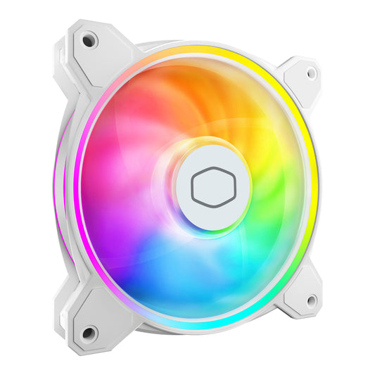 Cooler Master MasterFan MF120 HALO² White Edition Gabinete de la computadora Ventilador 12 cm Blanco