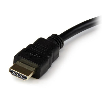 StarTech.com HD2VGAE2 adaptador de cable de vídeo Negro