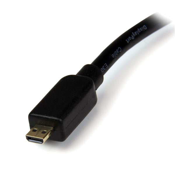 StarTech.com MCHD2VGAE2 adaptador de cable de vídeo Negro