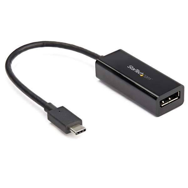 StarTech.com CDP2DP14B adaptador gráfico USB 7680 x 4320 Pixeles Negro