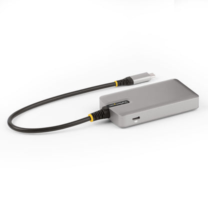StarTech.com HB31C3A1CDPPD3 nodo concentrador USB 3.2 Gen 2 (3.1 Gen 2) Type-C 10000 Mbit/s Plata