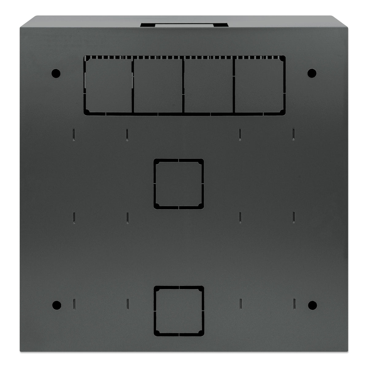 Intellinet 713689 armario rack 2U/4U Bastidor de pared Negro