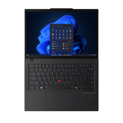 Lenovo ThinkPad T14 Gen 6 (Intel) Intel Core Ultra 7 255U Computadora portátil 35.6 cm (14") WUXGA 16 GB DDR5-SDRAM 512 GB SSD Wi-Fi 6E (802.11ax) Windows 11 Pro Español Negro