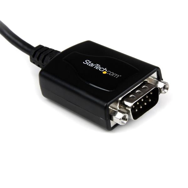 StarTech.com ICUSB2321X cambiadores de género de cables DB-9 USB 2.0 A Negro