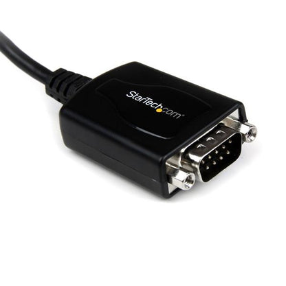 StarTech.com ICUSB2321X cambiadores de género de cables DB-9 USB 2.0 A Negro